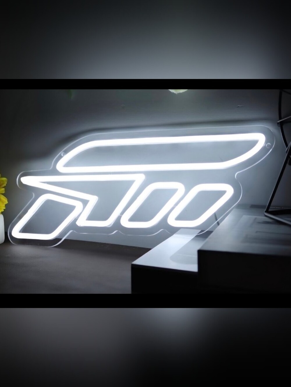 Racing Neon Sign for Wall Decor